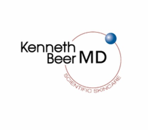 KENNETH BEER MD SCIENTIFIC SKINCARE Logo (USPTO, 17.03.2009)