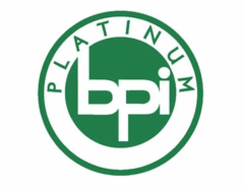 BPI PLATINUM Logo (USPTO, 03/25/2009)