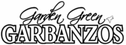 GARDEN GREEN GARBANZOS Logo (USPTO, 02/03/2010)