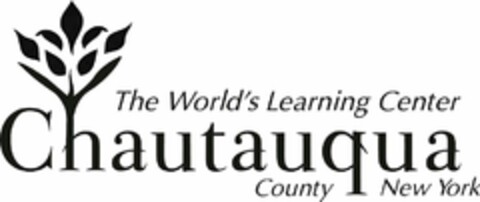 THE WORLD'S LEARNING CENTER CHAUTAUQUA COUNTY NEW YORK Logo (USPTO, 24.05.2010)