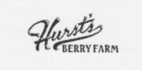 HURST'S BERRY FARM Logo (USPTO, 01.06.2010)