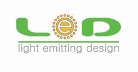 LED LIGHT EMITTING DESIGN Logo (USPTO, 04.08.2010)