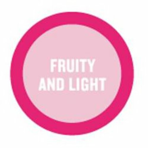 FRUITY AND LIGHT Logo (USPTO, 03.03.2011)