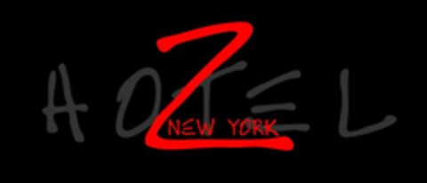 Z NEW YORK HOTEL Logo (USPTO, 02.05.2011)