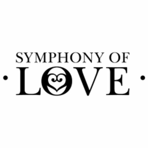 SYMPHONY OF LOVE Logo (USPTO, 05/17/2011)