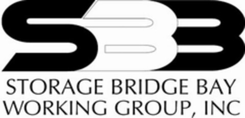 SBB STORAGE BRIDGE BAY WORKING GROUP, INC Logo (USPTO, 05.07.2011)