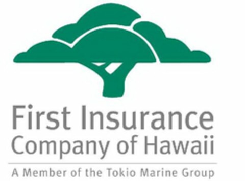 FIRST INSURANCE COMPANY OF HAWAII A MEMBER OF THE TOKIO MARINE GROUP Logo (USPTO, 29.11.2011)