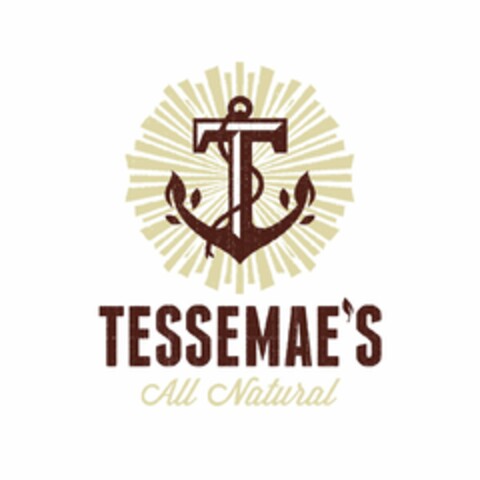 TESSEMAE'S ALL NATURAL Logo (USPTO, 07/26/2012)