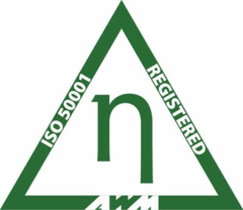 N ISO 50001 REGISTERED AWM Logo (USPTO, 29.08.2012)