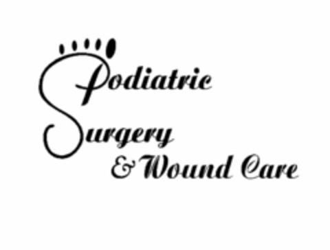 PODIATRIC SURGERY & WOUND CARE Logo (USPTO, 30.08.2012)