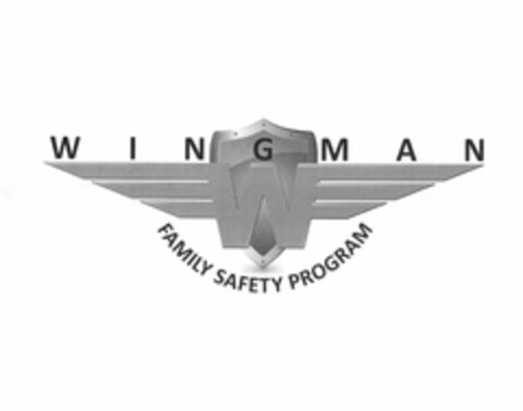 WINGMAN W FAMILY SAFETY PROGRAM Logo (USPTO, 12.12.2012)