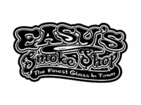 EASY'S SMOKE SHOP THE FINEST GLASS IN TOWN Logo (USPTO, 24.01.2013)