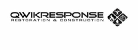 QWIKRESPONSE RESTORATION & CONSTRUCTION Logo (USPTO, 31.05.2013)