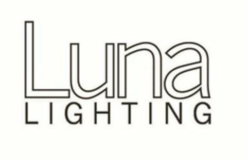 LUNA LIGHTING Logo (USPTO, 06/28/2013)