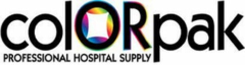 COLORPAK PROFESSIONAL HOSPITAL SUPPLY Logo (USPTO, 27.08.2013)