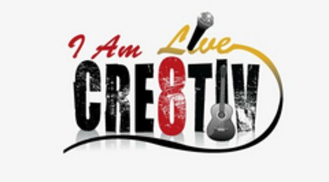 I AM CRE8TIV LIVE Logo (USPTO, 06.01.2014)