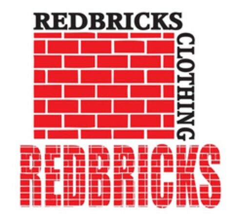 REDBRICKS CLOTHING REDBRICKS Logo (USPTO, 04/18/2014)