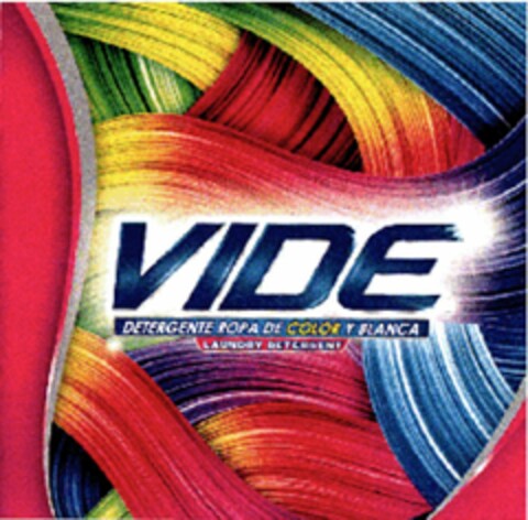 VIDE DETERGENTE ROPA DE COLOR & BLANCA LAUNDRY DETERGENT Logo (USPTO, 11.09.2014)