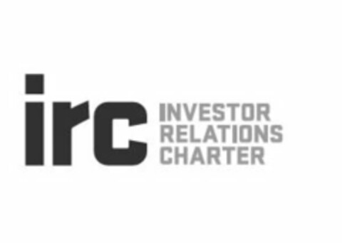 IRC INVESTOR RELATIONS CHARTER Logo (USPTO, 03.03.2015)