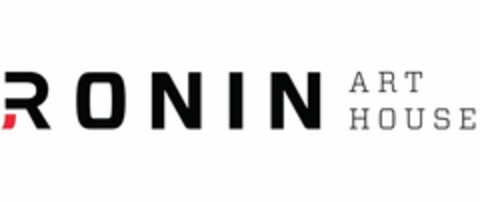 RONIN ART HOUSE Logo (USPTO, 05/08/2015)