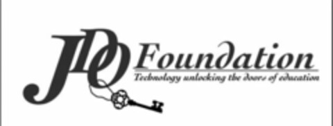 JDO FOUNDATION TECHNOLOGY UNLOCKING THE DOORS OF EDUCATION Logo (USPTO, 08/21/2015)