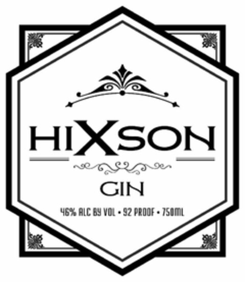 HIXSON GIN Logo (USPTO, 03.09.2015)