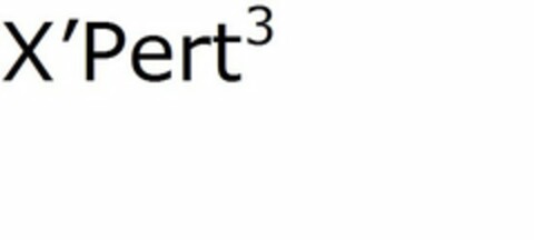 X'PERT3 Logo (USPTO, 21.09.2015)