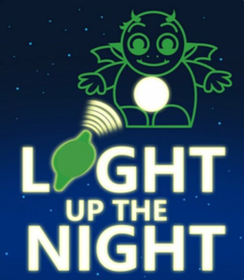 LIGHT UP THE NIGHT Logo (USPTO, 22.09.2015)