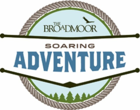 THE BROADMOOR SOARING ADVENTURE Logo (USPTO, 24.09.2015)