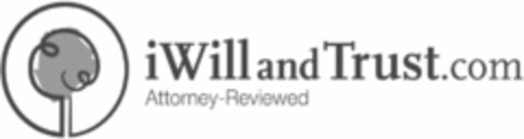 IWILLANDTRUST.COM ATTORNEY-REVIEWED Logo (USPTO, 10/19/2015)