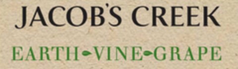 JACOB'S CREEK EARTH VINE GRAPE Logo (USPTO, 15.03.2016)