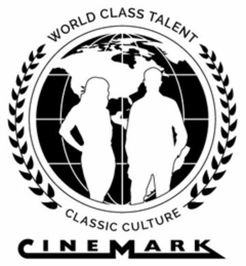 WORLD CLASS TALENT CLASSIC CULTURE CINEMARK Logo (USPTO, 07/22/2016)