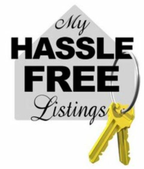 MY HASSLE FREE LISTINGS Logo (USPTO, 08.11.2016)