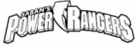 SABAN'S POWER RANGERS Logo (USPTO, 02.12.2016)