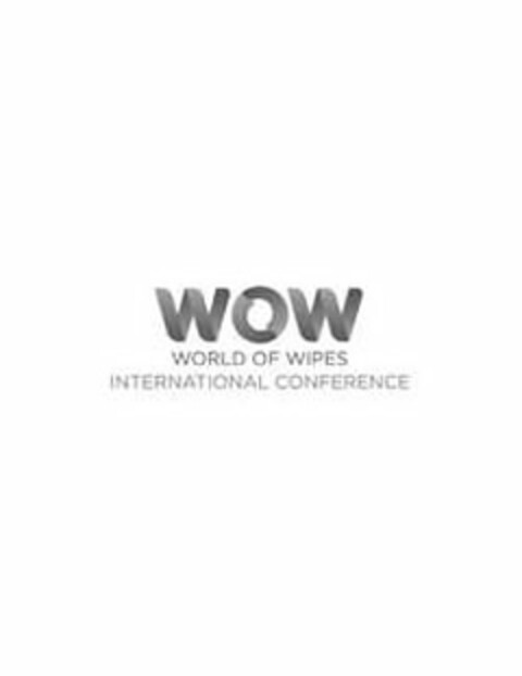 WOW WORLD OF WIPES INTERNATIONAL CONFERENCE Logo (USPTO, 02/15/2017)