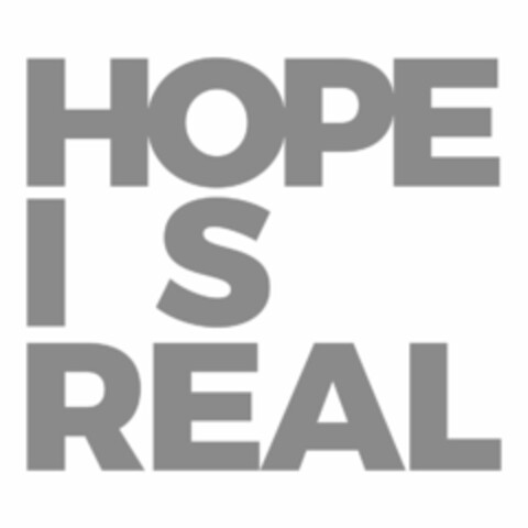 HOPE IS REAL Logo (USPTO, 10.03.2017)