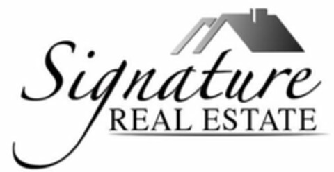 SIGNATURE REAL ESTATE Logo (USPTO, 28.07.2017)