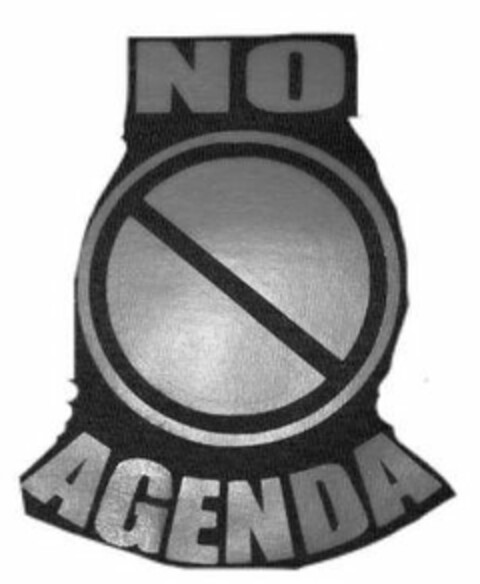 NO AGENDA Logo (USPTO, 09.08.2018)