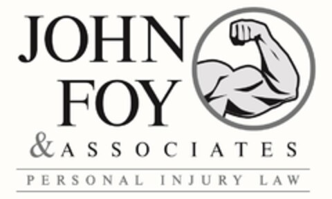 JOHN FOY & ASSOCIATES PERSONAL INJURY LAW Logo (USPTO, 28.03.2019)