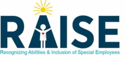 RAISE RECOGNIZING ABILITIES & INCLUSIONOF SPECIAL EMPLOYEES Logo (USPTO, 27.02.2020)