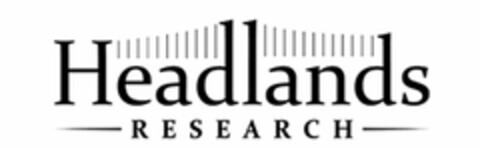 HEADLANDS RESEARCH Logo (USPTO, 06/09/2020)
