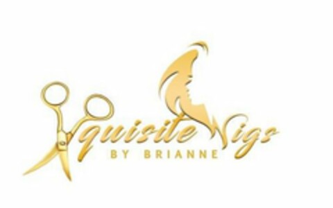 XQUISITE WIGS BY BRIANNE Logo (USPTO, 06/09/2020)