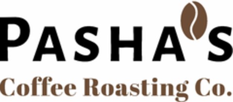 PASHA'S COFFEE ROASTING CO. Logo (USPTO, 15.06.2020)