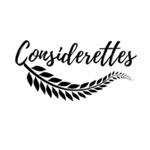 CONSIDERETTES Logo (USPTO, 12.08.2020)