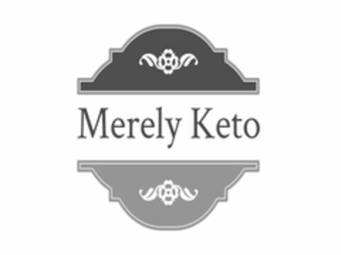 MERELY KETO Logo (USPTO, 08/18/2020)