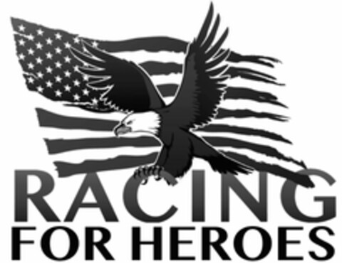 RACING FOR HEROES Logo (USPTO, 08/19/2020)