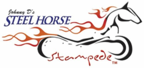 JOHNNY D'S STEEL HORSE STAMPEDE Logo (USPTO, 01/24/2009)