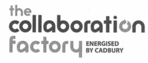 THE COLLABORATION FACTORY ENERGISED BY CADBURY Logo (USPTO, 14.05.2009)