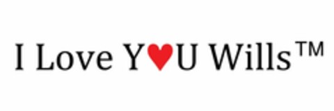 I LOVE YOU WILLS Logo (USPTO, 04.06.2009)