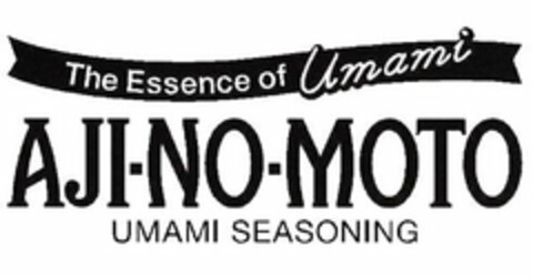 THE ESSENCE OF UMAMI AJI-NO-MOTO UMAMI SEASONING Logo (USPTO, 12.08.2009)